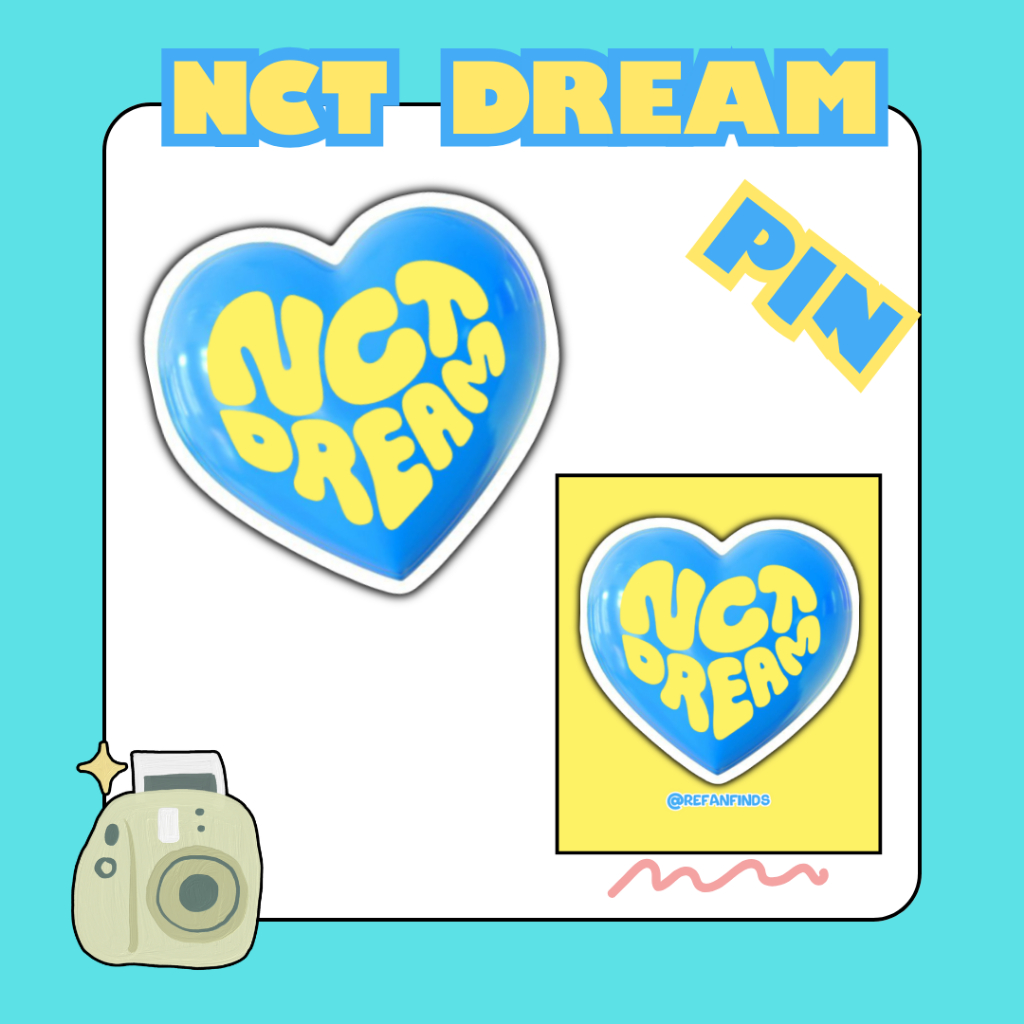 PIN ACRYLIC LOGO NCT DREAM