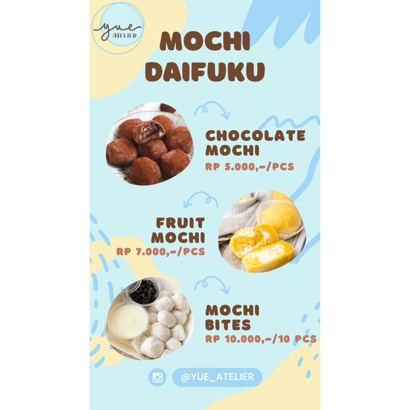 

Mochi daifuku instant only Surabaya