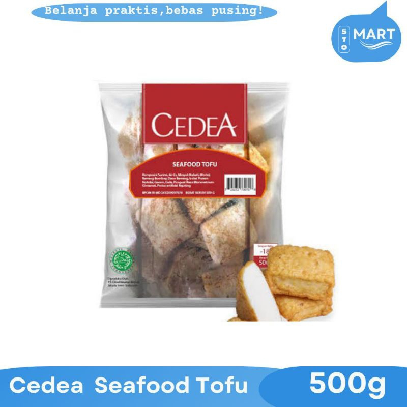 

Cedea Seafood Tofu bentuk tahu 500gr