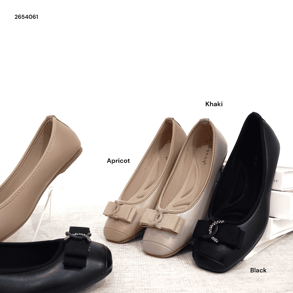 Genny Sepatu Flat Shoes Wanita 2654061
