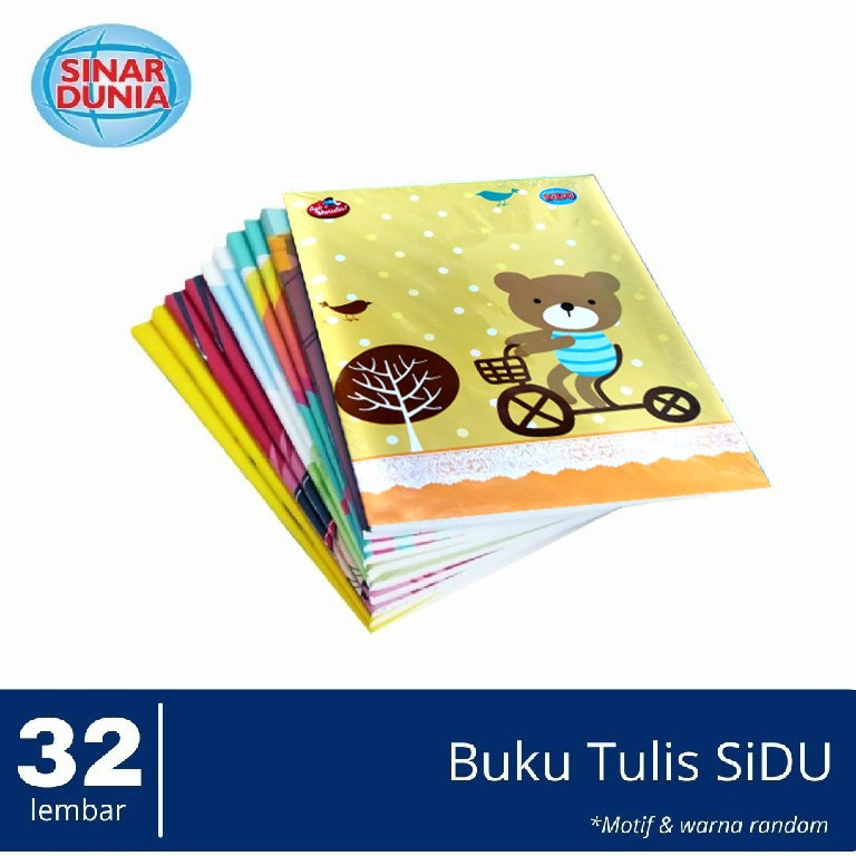 

Buku Tulis SINAR DUNIA 32 Lembar (16 x 21 cm) 2 pcs