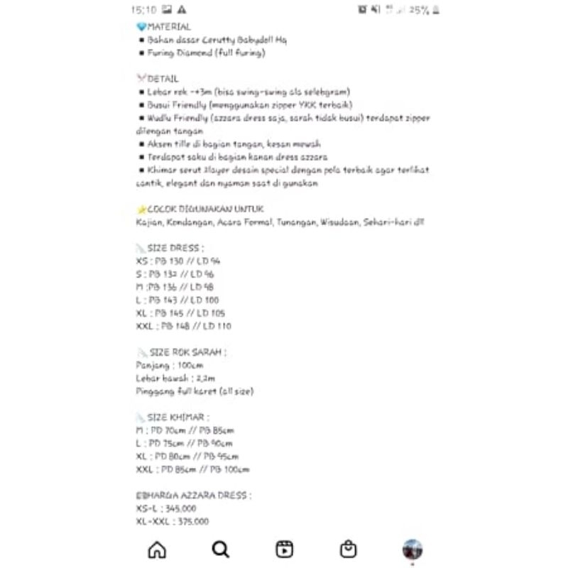 Azzara dress by Glizhijab