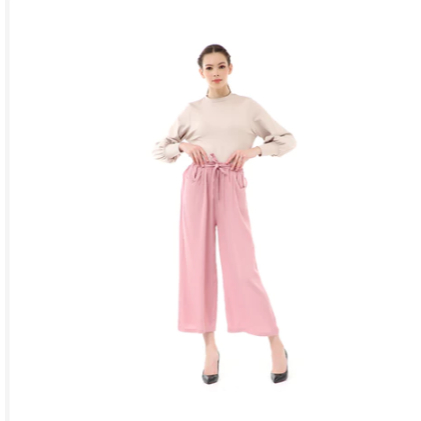 KULOT RIBON PANTS / CELANA KULOT TALI / RAYON PREMIUM / UMBRELLA / TERLARIS [ BISA COD ] CLOTHES PRO