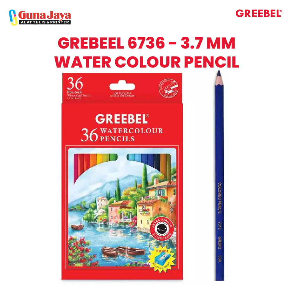 

GREEBEL 6736 3.7 MM WATER COLOUR PENCIL