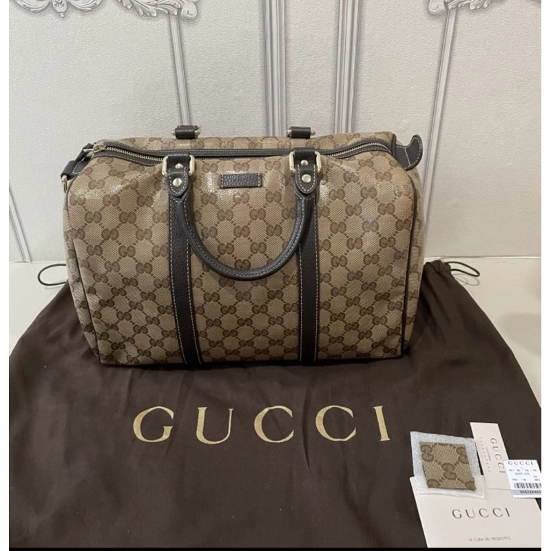 PRELOVED Gucci Boston Crystal ORI