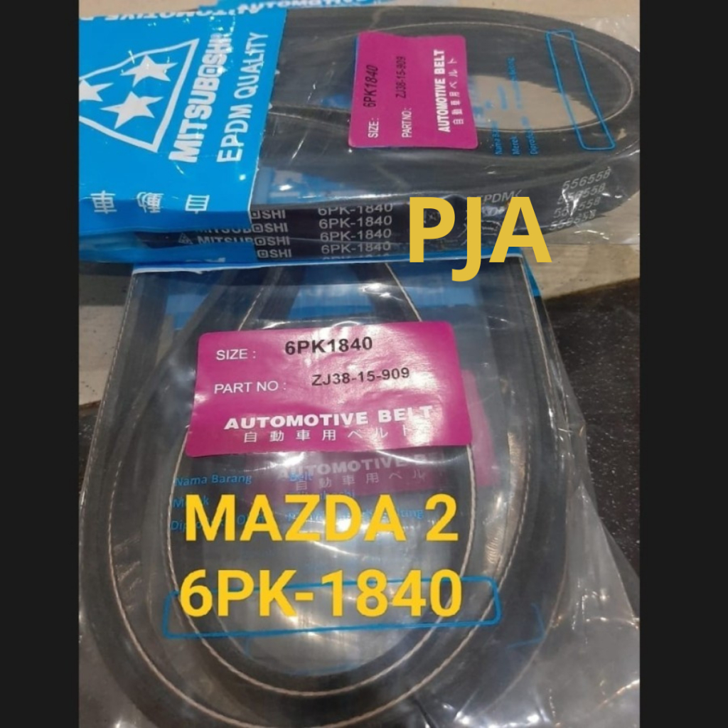 FAN VAN V BELT TALI KIPAS 6PK1840 MAZDA 2 MAZDA2 6PK-1840