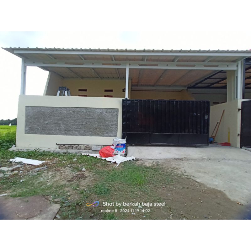paket kanopi baja ringan 25 meter