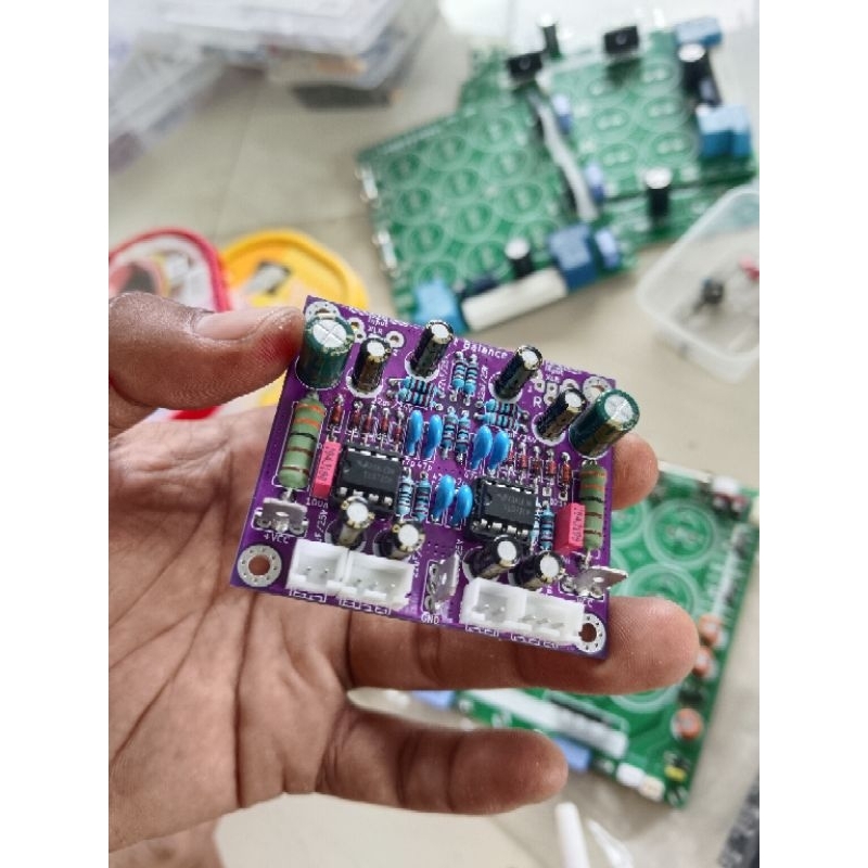 KIT Input Balance Stereo Double Layer Jernih Komponen joss