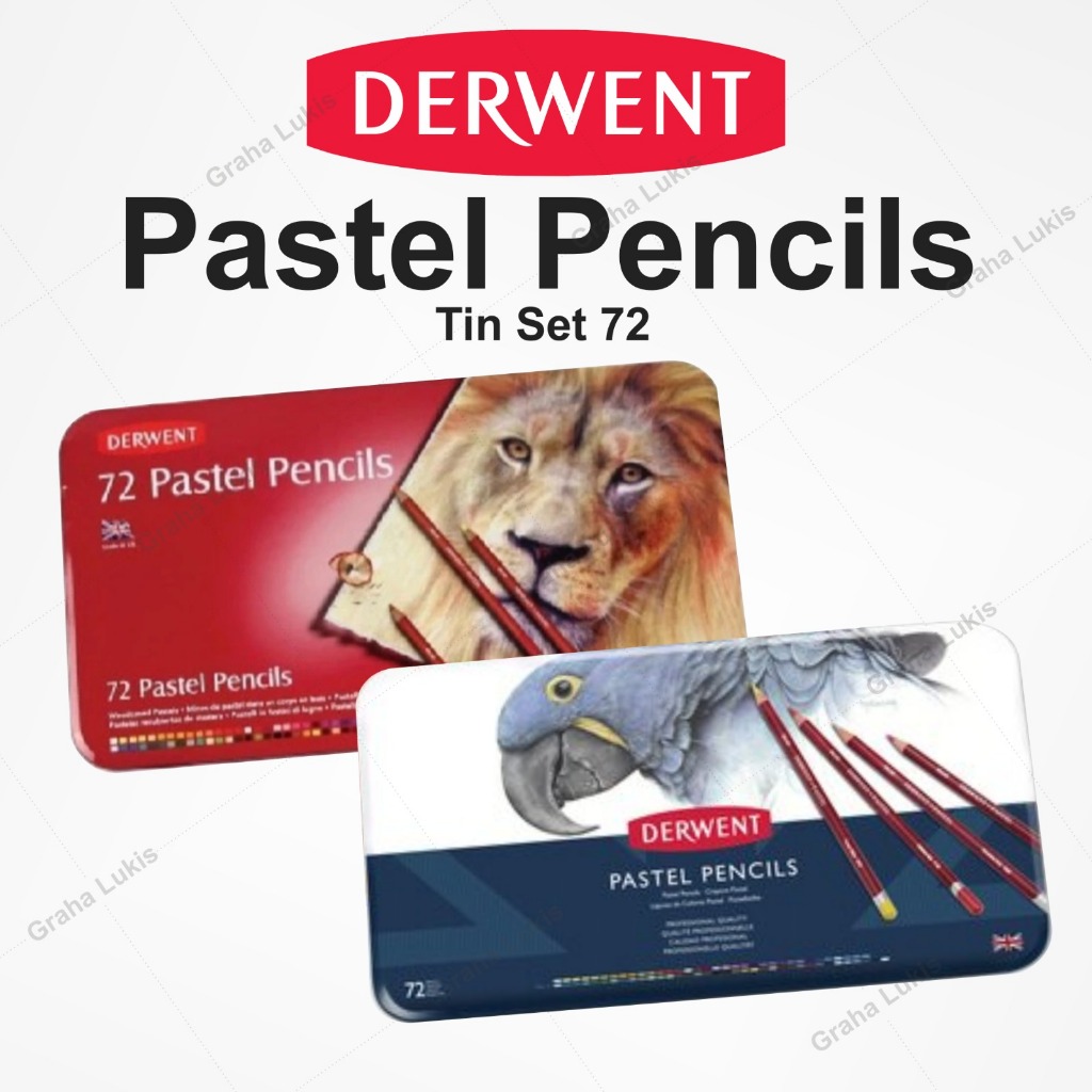 

Derwent Pastel Pencils Colour set 72 - Pensil Warna