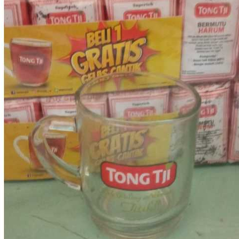 

Teh daun merk Tong Tji Free Gelas (10 pcs)