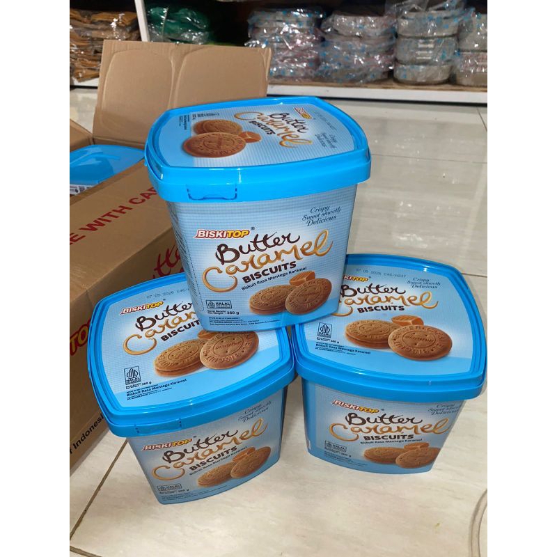 

BISKOTOP BUTTER CARAMEL 360g 1 DUS ISI 6