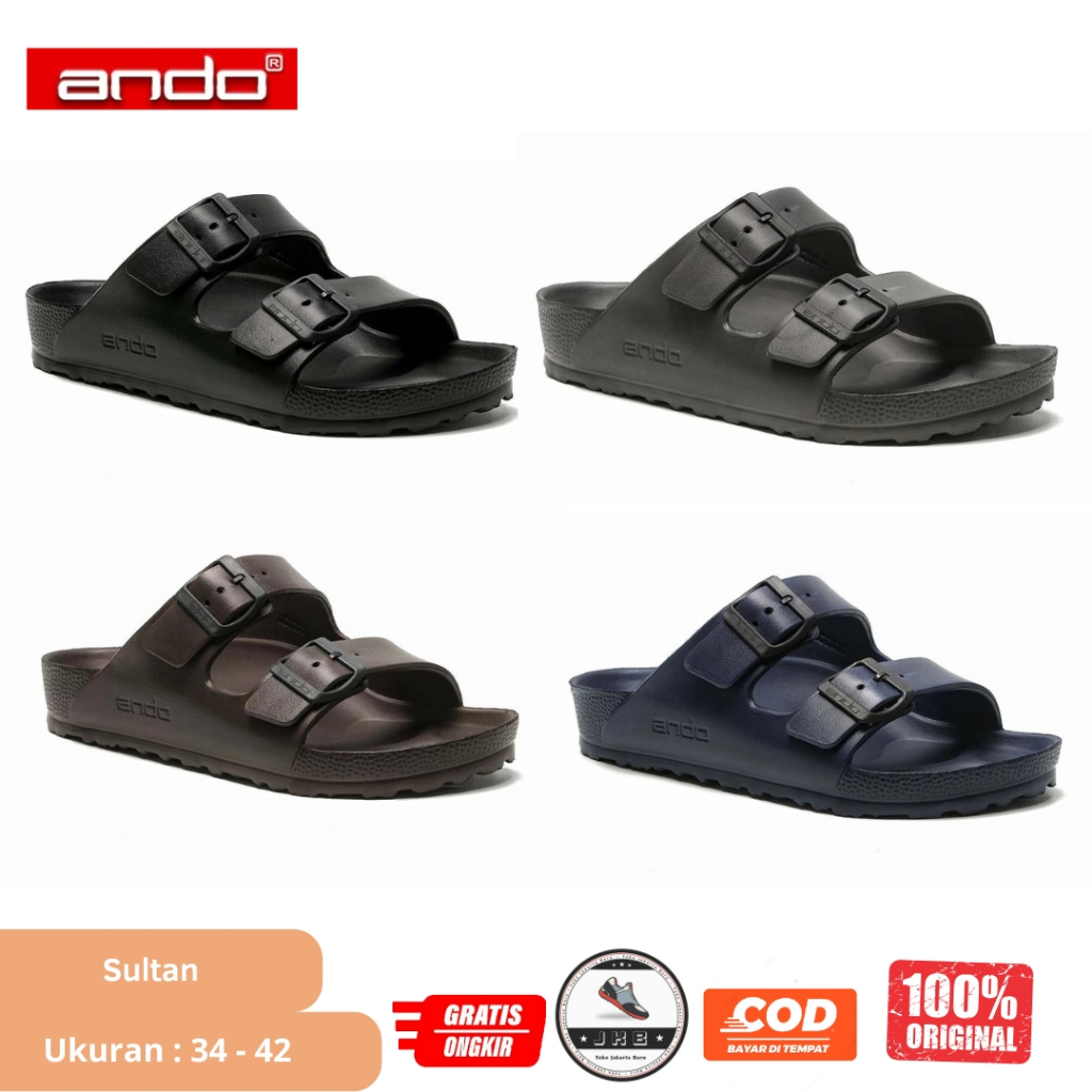 Ando Sultan Sandal Slip On Pria Dewasa - Sandal Casual Pria