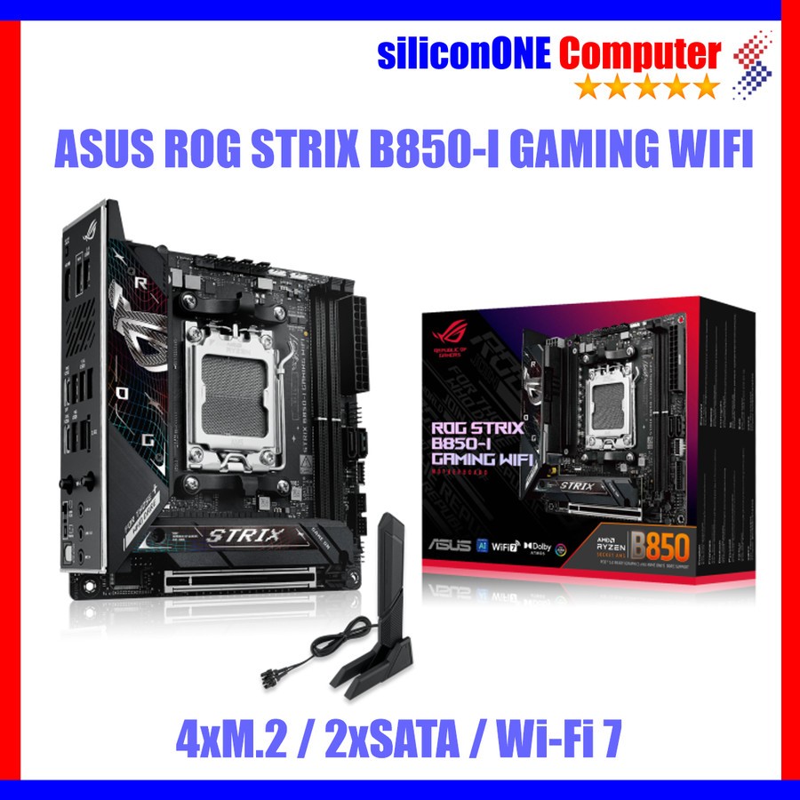 ASUS ROG STRIX B850-I GAMING WIFI AM5 DDR5