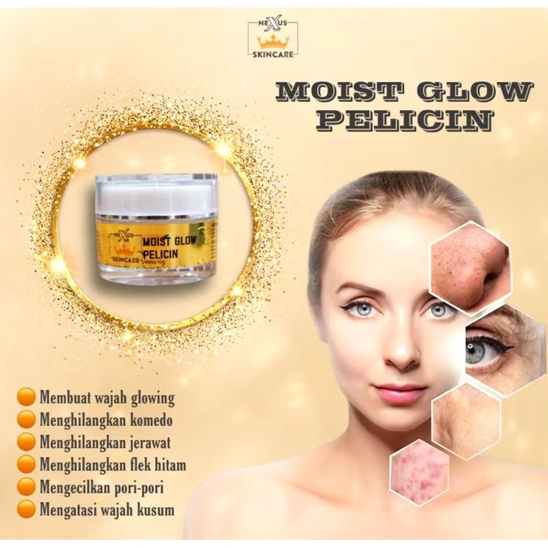 NEXUS - Moist Glow Pelicin Nexus Lab's Skincare / Cream Pelicin | 100% ORI