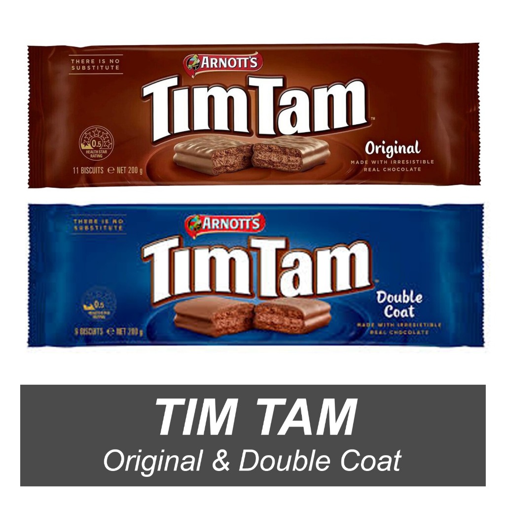 

TimTam Chocolate Berat 200gr Exp Oktober 2025 import Australia Halal