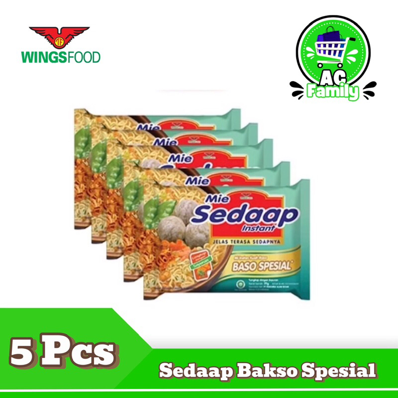 

Mie Sedaap Baso Spesial 77gr x 5 pcs