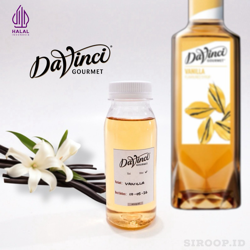 

Repack Davinci Vanilla Syrup (100ml,75ml,30ml)