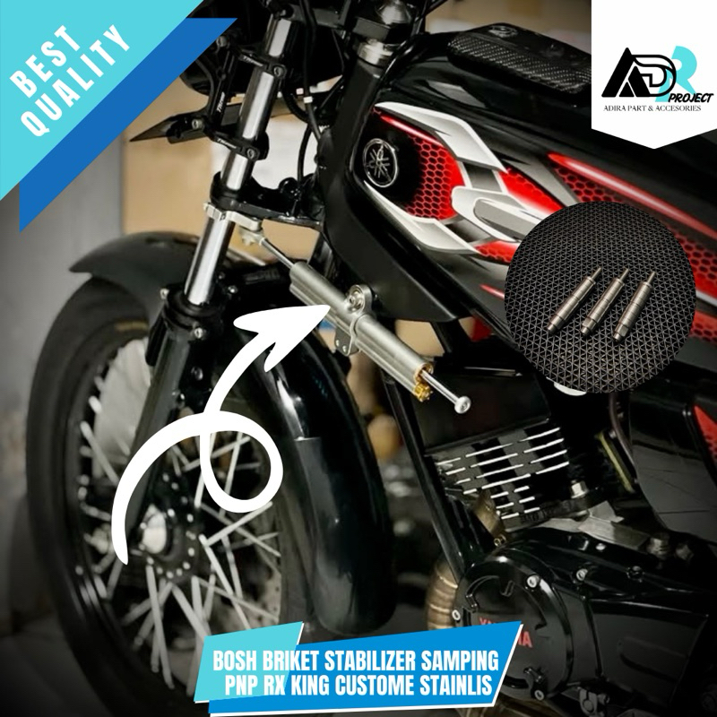 BOSH BRIKET STABILIZER SAMPING PNP RX KING CUSTOME STAINLIS