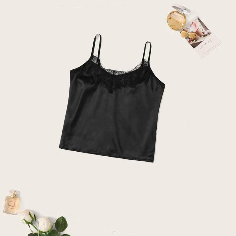 DYA369 Baju tidur Tanktop Lingerie Sexy Celana Pendek Satin/baju tidur lingerie sexi/baju tidur