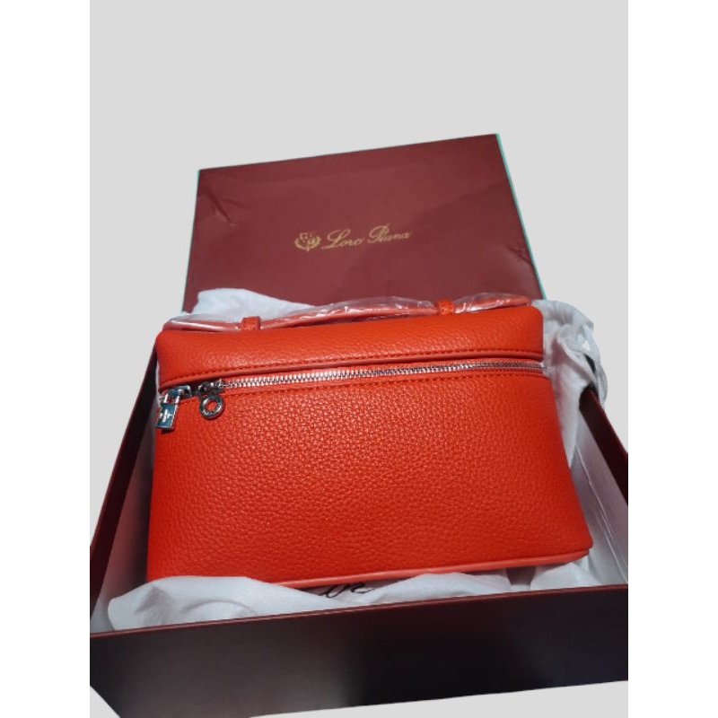LOPI BAG, TAS SELEMPANG WANITA -Orange