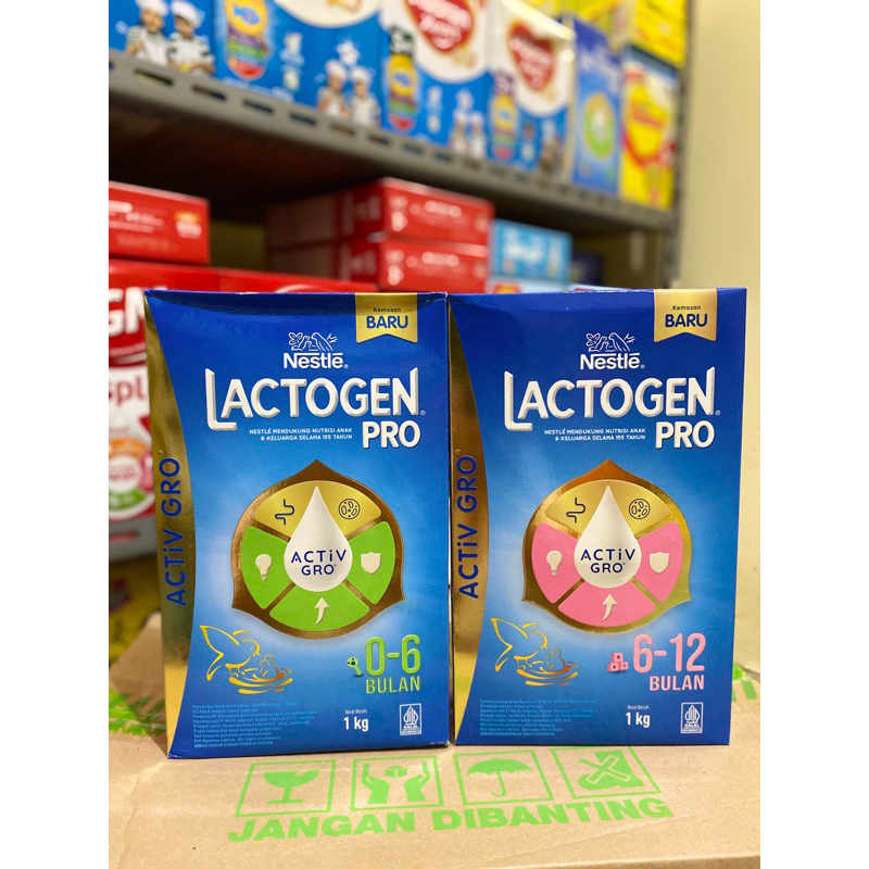 LACTOGEN 1 {0-6 Bulan} 1KG / LACTOGEN 2 {6-12 Bulan} 1 KG