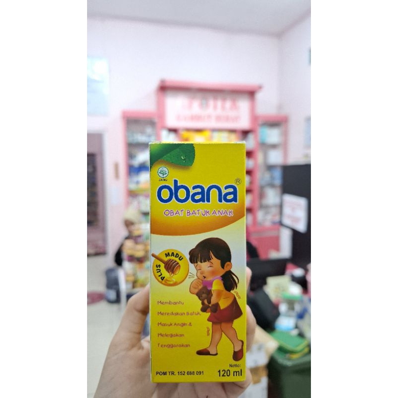 Obana Sirup 120ml Obat Batuk Anak