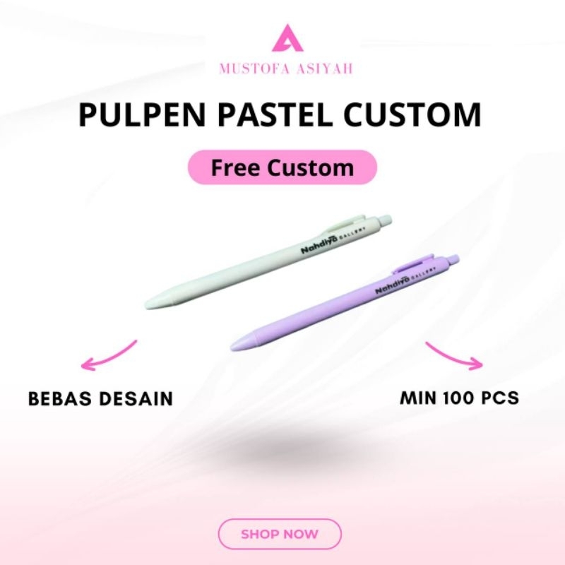 

PULPEN PASTEL CUSTOM SOUVENIR