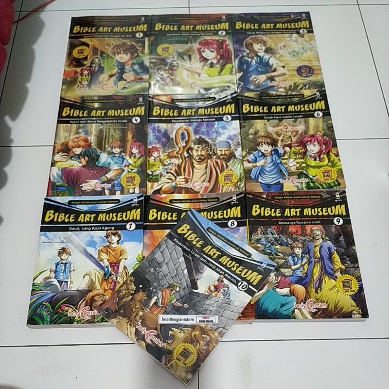 Komik Bible Art Museum 1-10 tamat, TS