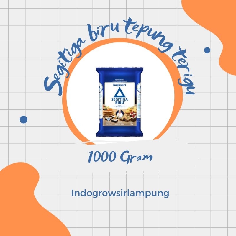 

Segitiga Biru Bogasari 1kg