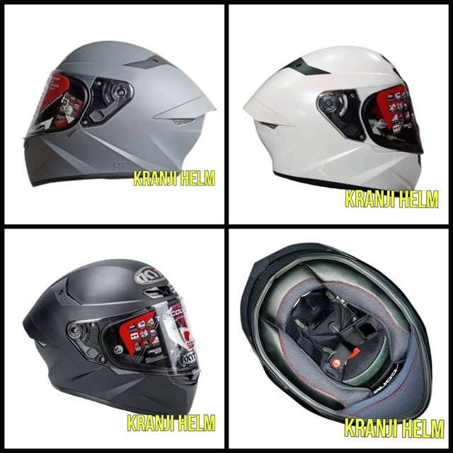 HELM KYT TT COURSE PLAIN FULL FACE VISOR CLEAR