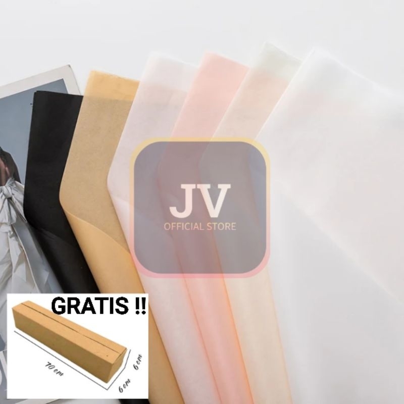 

(36 LEMBAR) Kertas Tissue Warna Warni Impor Untuk Buket Bunga & Hampers, Flower Wrapping Colorful Tissue Paper Import, Free Packing Kardus !