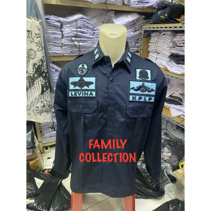 SERAGAM COAST GUARD BORDIR TIMBUL