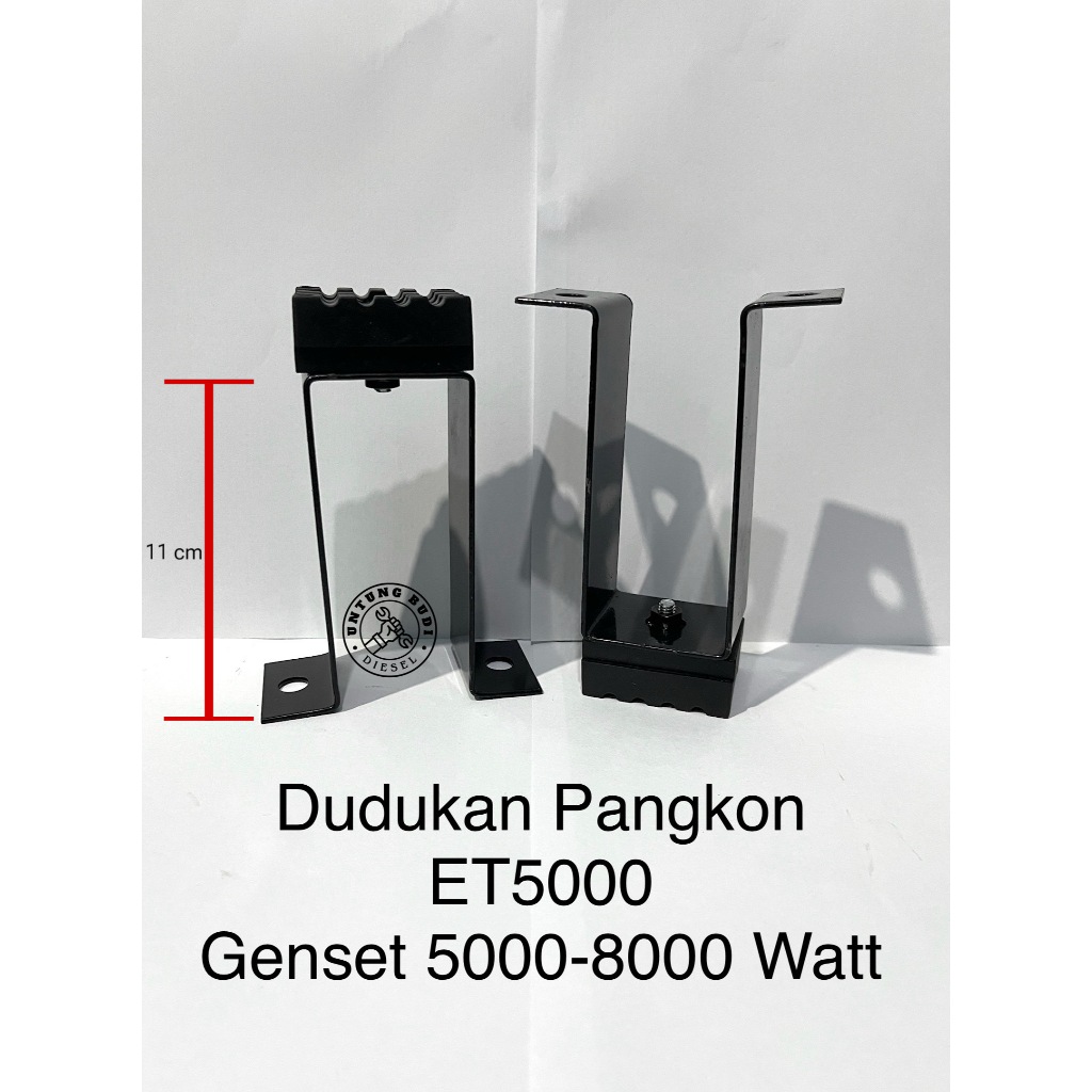 Kaki Pangkon Genset Set ET6500 Dudukan Bracing Mounting Genset 5000-8000 Watt ET5000 ET5500 ET6000 E