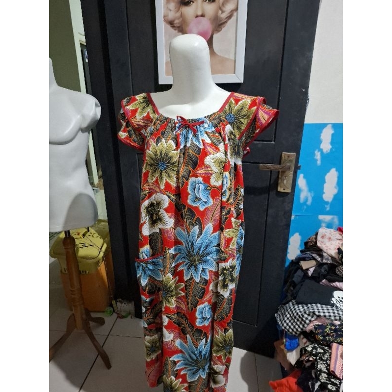 daster KENCANA UNGU label biru pl