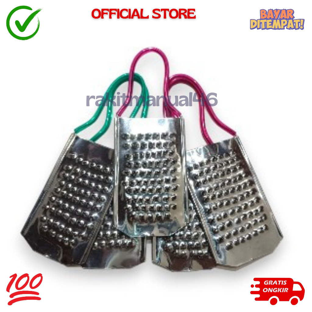 Pisau Pengupas Kulit Ari Kelapa / Kerokan Kelapa Stainliss