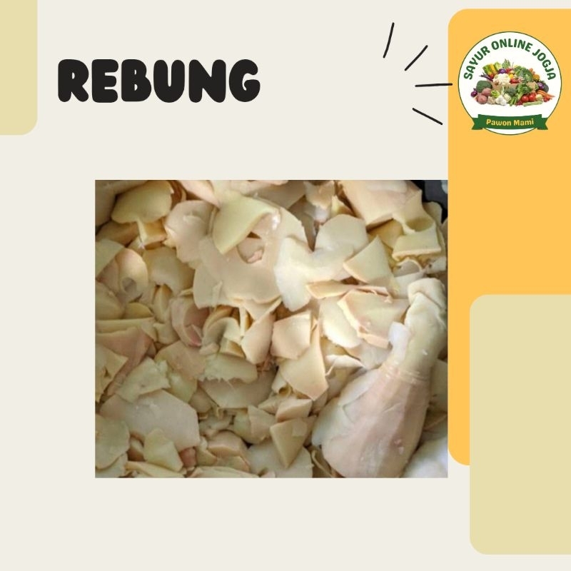

Rebung iris 250gr - PAWON MAMI SAYUR ONLINE JOGJA