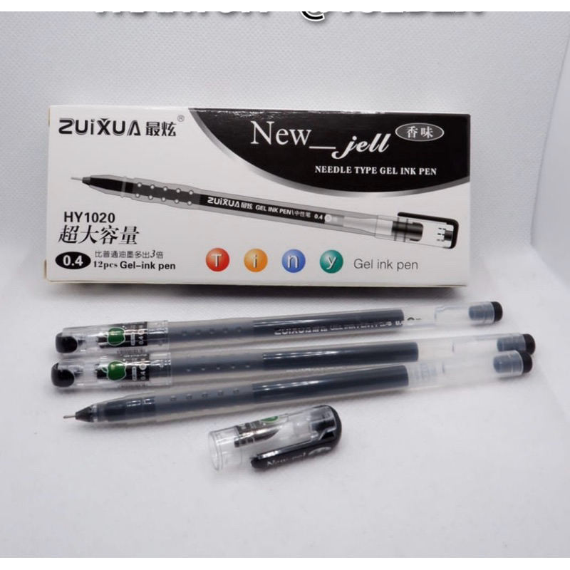

1 PACK (12PCS) /1 PCS BOLPEN / PULPEN NEW GELL ZUIXUA 0.4MM