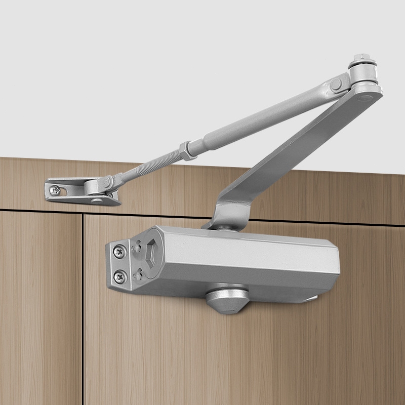 Door Closer - 180° Automatic Door Closer Automatic Door Closer Automatic Small Light Fire Door Buffe
