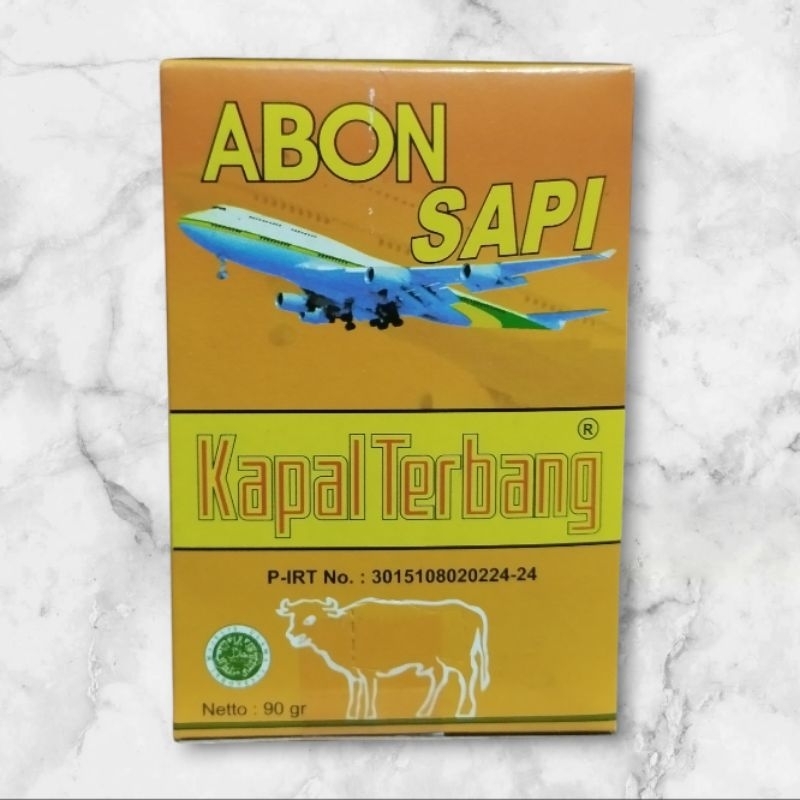 

Abon Sapi cap Kapal Terbang 90 gram