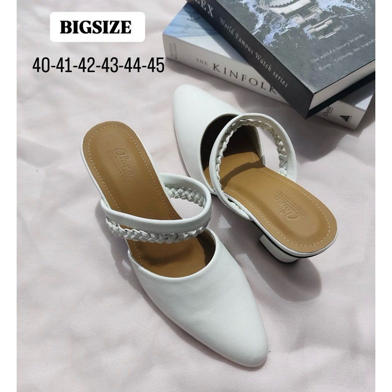 Sandal Sepatu Big Size 35-43 / Bustong Pesta Size Besar Jumbo Hak Tahu / Bustong Heels, 41