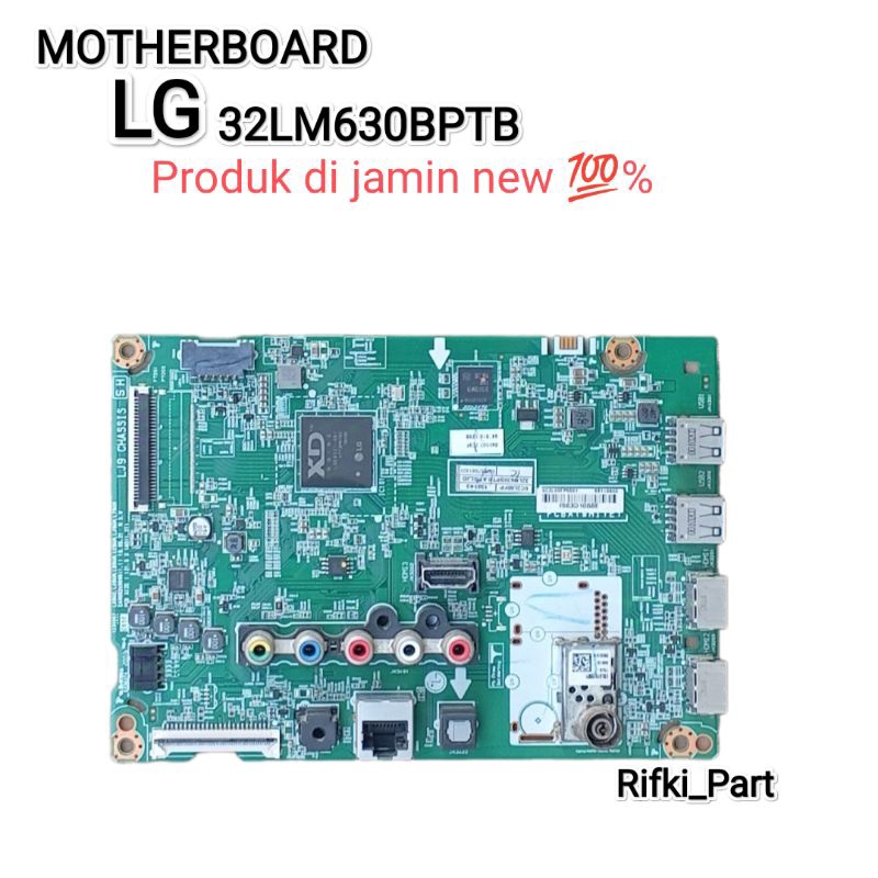MOTHERBOARD MAINBOARD MB TV LED LG 32LM630BPTB
