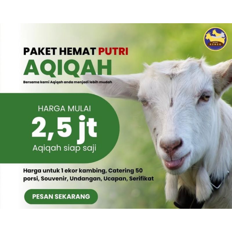 

Paket Aqiqah Hemat Putri