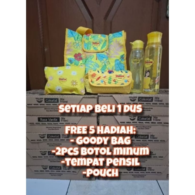 

Susu Dancow UHT Fortigro 110ml @36Pcs Free 4 Hadiah