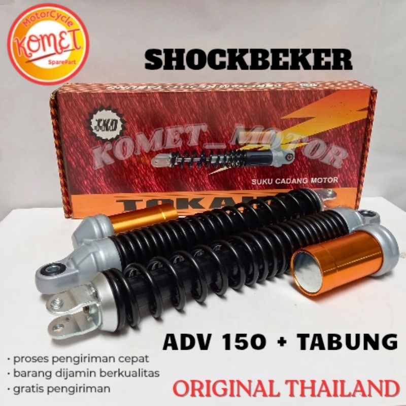 [KOMET] SHOCKBREAKER BELAKANG SHOCK ADV 150 TABUNG ADV 150 TABUNG MODEL ORI [TKD]