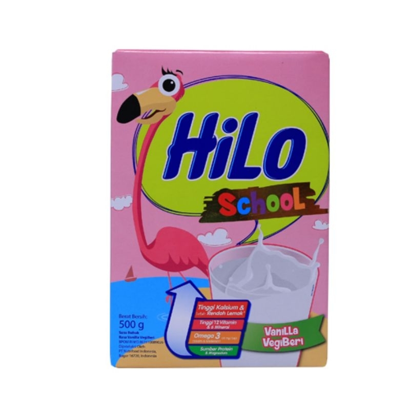 

Hilo School Susu Bubuk Anak di bawah 12 th kemasan 500 gram