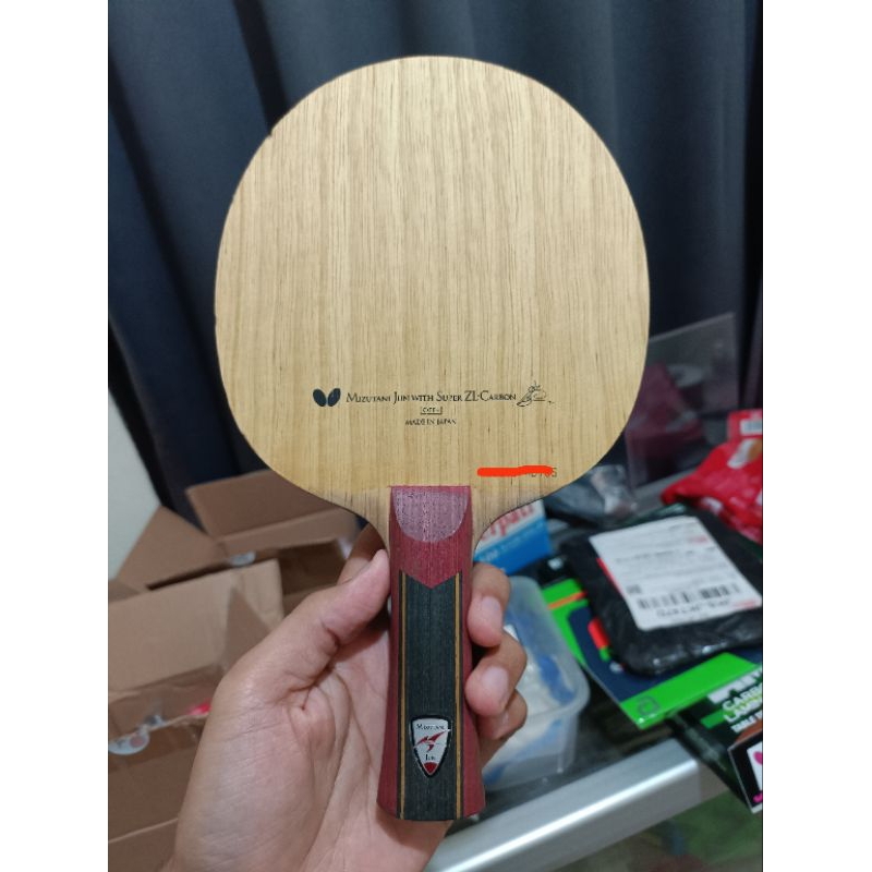 KAYU BATS TENIS MEJA BUTTERFLY JUN MIZUTANI SUPER ZLC SECOND ORIGINAL