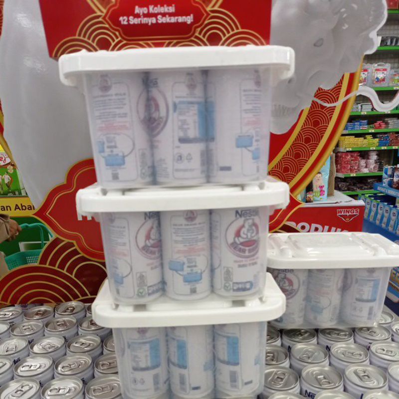Bear brand 189 ml beli 6 gratis container nusantara