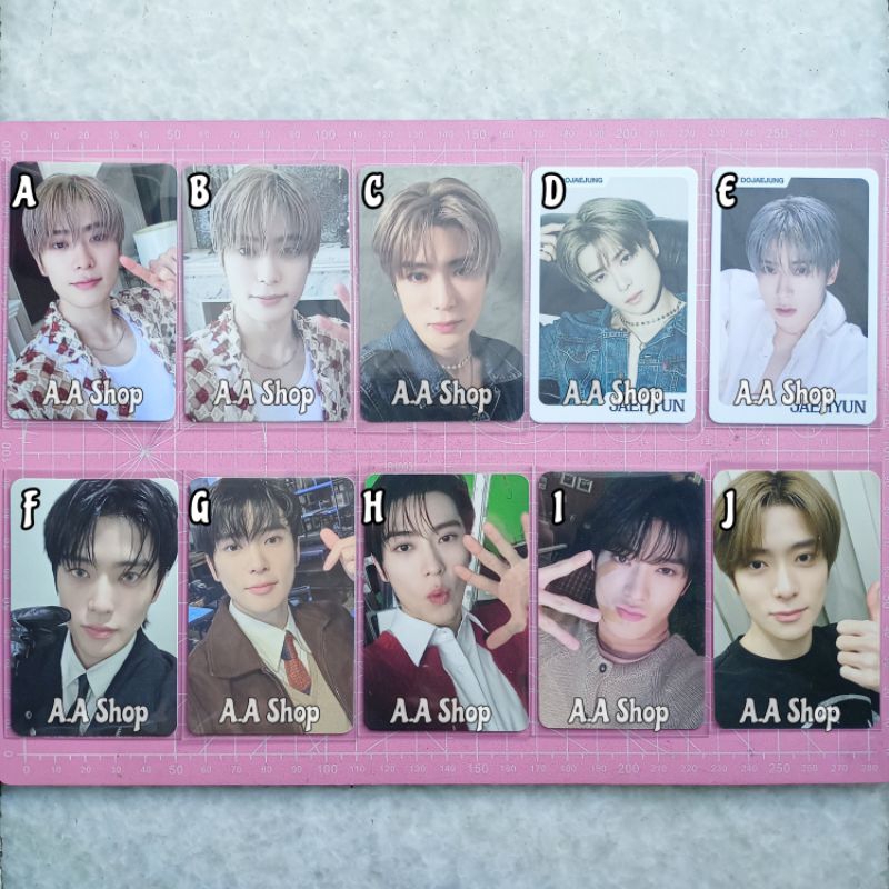 Ready GET DISC 3k-7k Jaehyun Photocard Official POB Benefit Bene Withmuu Perfume DJJ Selca Trading C