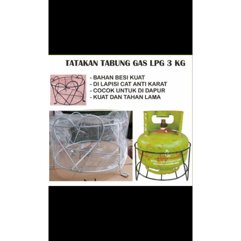 Tatakan tabung gas LPG 3KG