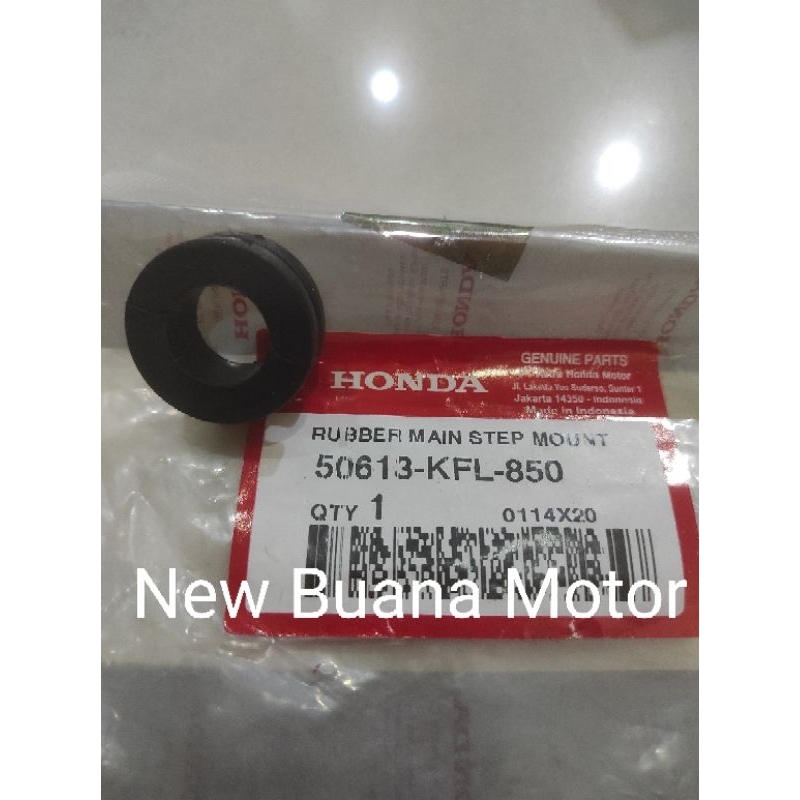 Karet Dudukan Besi Barstep Supra X125 Karisma Karet Handle Bar Supra x125 Karisma 50613-KFL-850